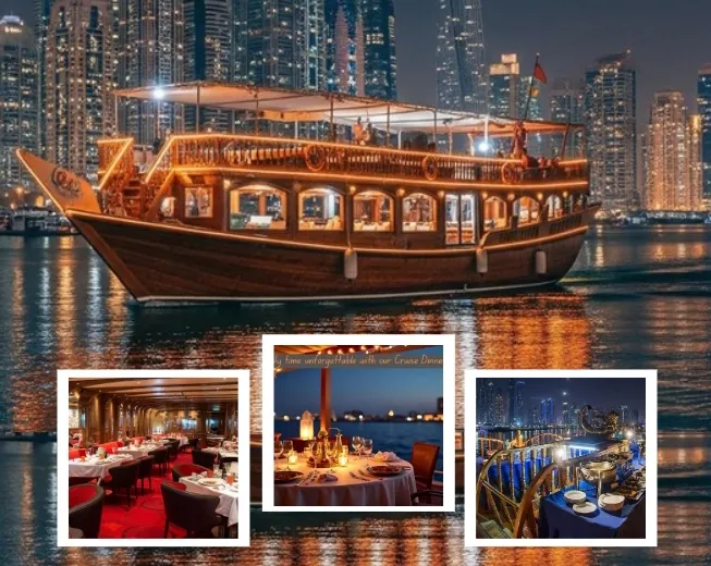 Boat Dinner Dubai With Entertaintment